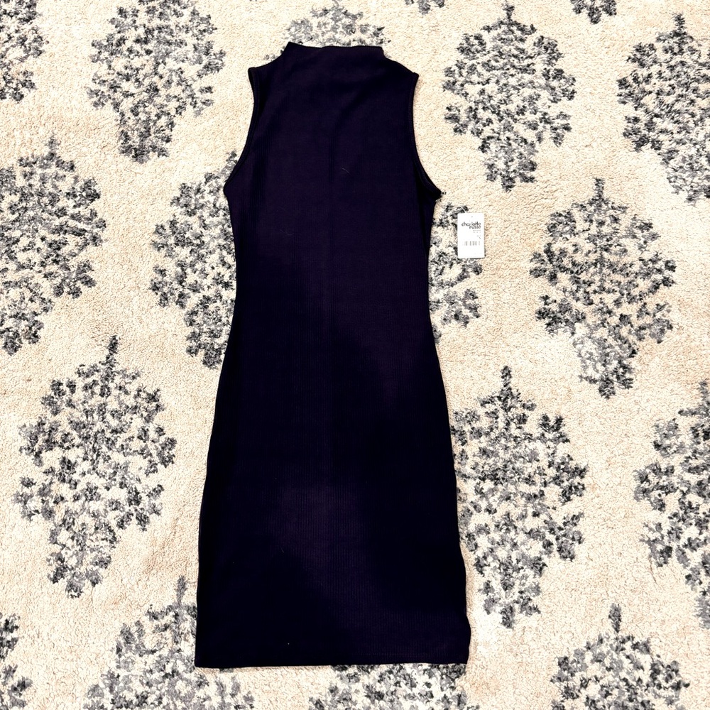 NWT Charlotte Russe Navy dress size small